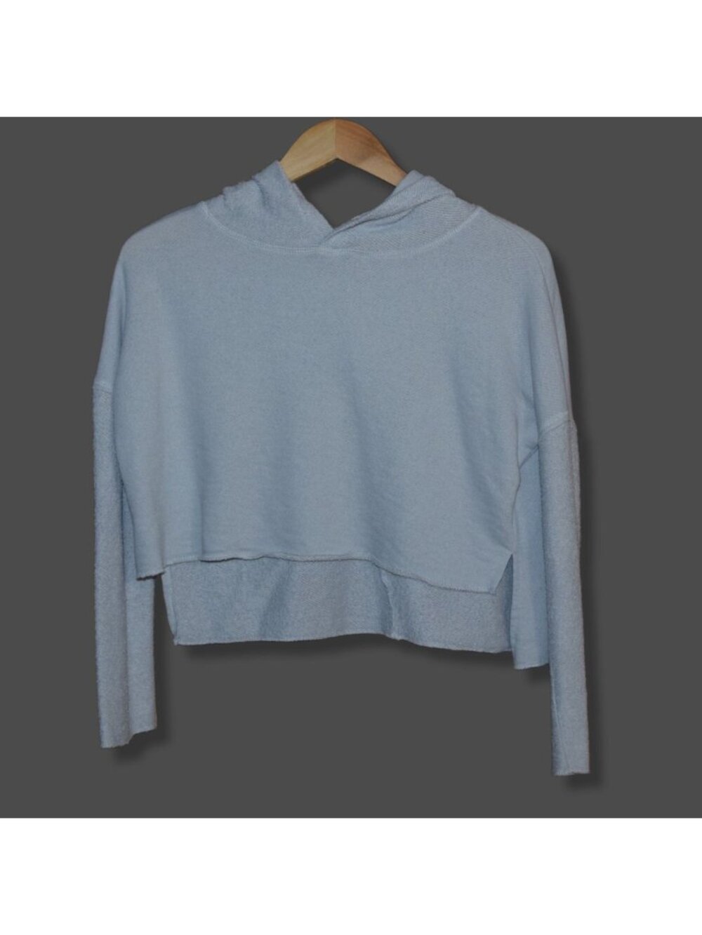 Rebel Sugar Women's Sz S Cropped Terry Hoodie